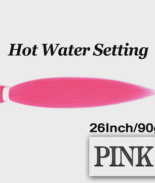 Pre-stretched Braiding Hair 26 Inch - Synthetische Haarverlengingen voor Crochet Braids in Kleuren