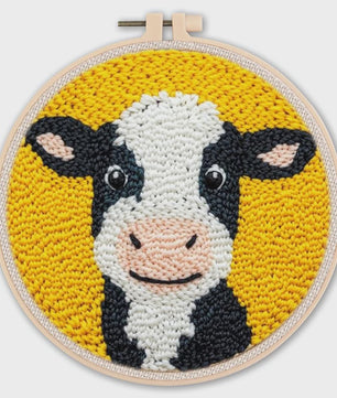 Punch Needle Borduurpakket - Dieren & Patronen - DIY Knutselset voor Beginners