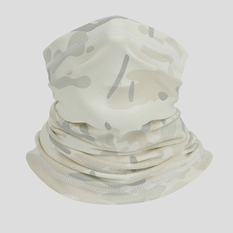 Veelzijdige Camouflage Nekwarmer & Buff - Ademend & UV Beschermend voor Outdoor Sport