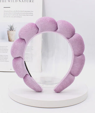 Luxe Velours Make-up Hoofdband - Comfortabel voor Gezichtswas & Huidverzorging