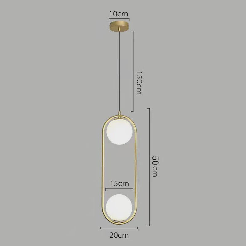 Moderne LED Hanglamp Goud Zwart Metaal Kooi Design - Sfeervolle Verlichting
