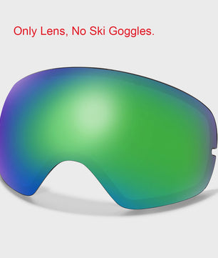 Ski Bril Heren Dames Tieners - UV400 Anti-Condens, Inclusief Optisch Frame & Tas