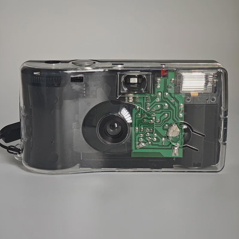 Vintage Wegwerpcamera 35mm met Flits - Retro Filmcamera voor Feestelijke Momenten