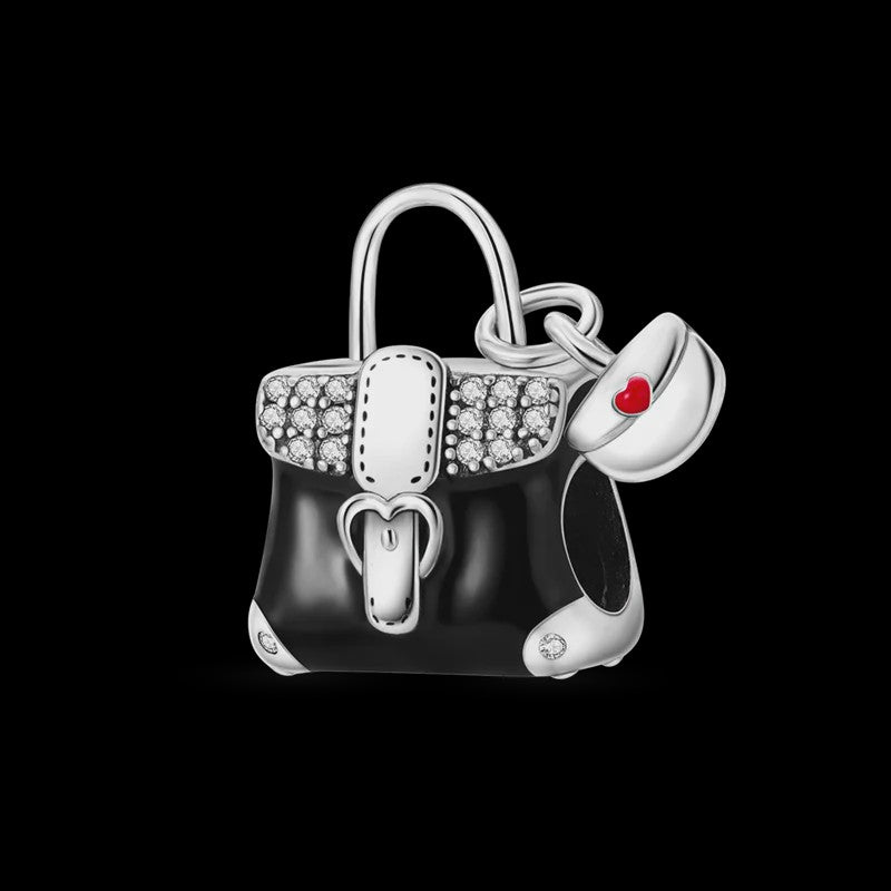 925 Sterling Zilveren Bedel 'Mom Love' - Perfect Cadeau voor Moederdag en Verjaardag
