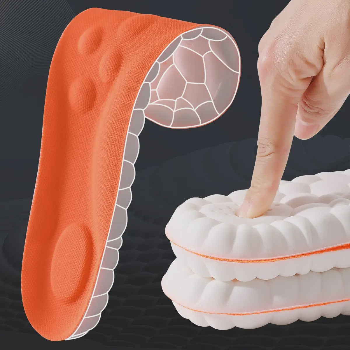 Latex Sportzolen - Zachte Hoge Elasticiteit, Ademend & Schokabsorberend met Voetboogondersteuning