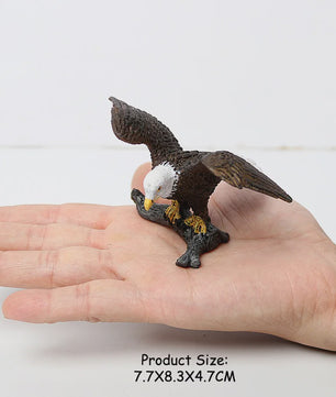 Realistische Roofvogel Figuren Set: Adelaar, Gier & Secretarisvogel - Educatief Speelgoed