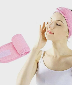 Verstelbare Make-up Haarband (5 Stuks) - Zachte Handdoekstof voor Gezichtsreiniging, Yoga & Spa