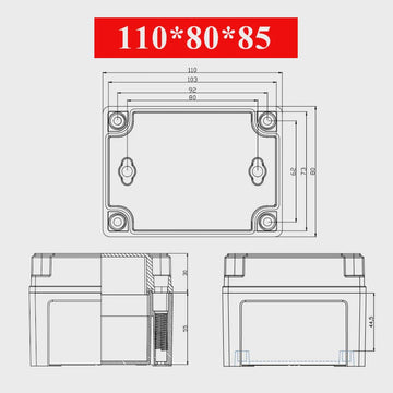 110x80x85mm