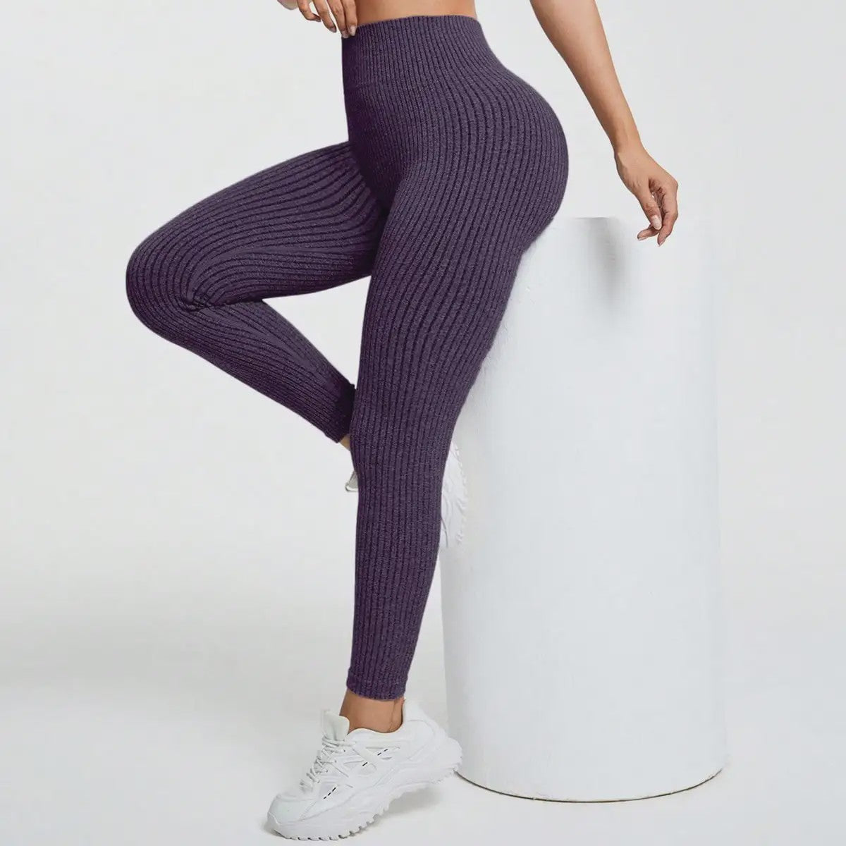 Naadloze Sportlegging Dames met Tummy Control - Perfect voor Yoga & Fitness