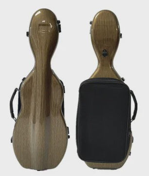 Luxe Carbon Fiber Vioolkoffer - Lichtgewicht & Duurzaam met Dubbele Draagband