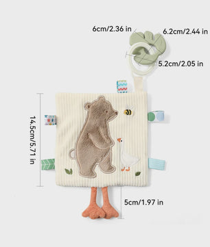 Montessori Stoffen Tissue Box Speelgoed - Educatief Sensorisch Speelgoed voor Baby's met Vinger Oefening