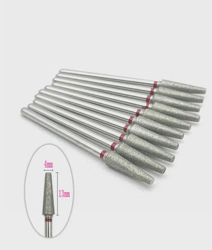 10x Diamant Freesbits Set - 2.35mm Schacht voor Tandheelkunde & Nagelstyling