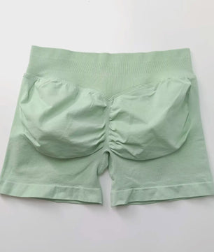 NCLAGEN Seamless Gym Shorts Dames - 4.5 Inch Biker Shorts voor Fitness & Yoga