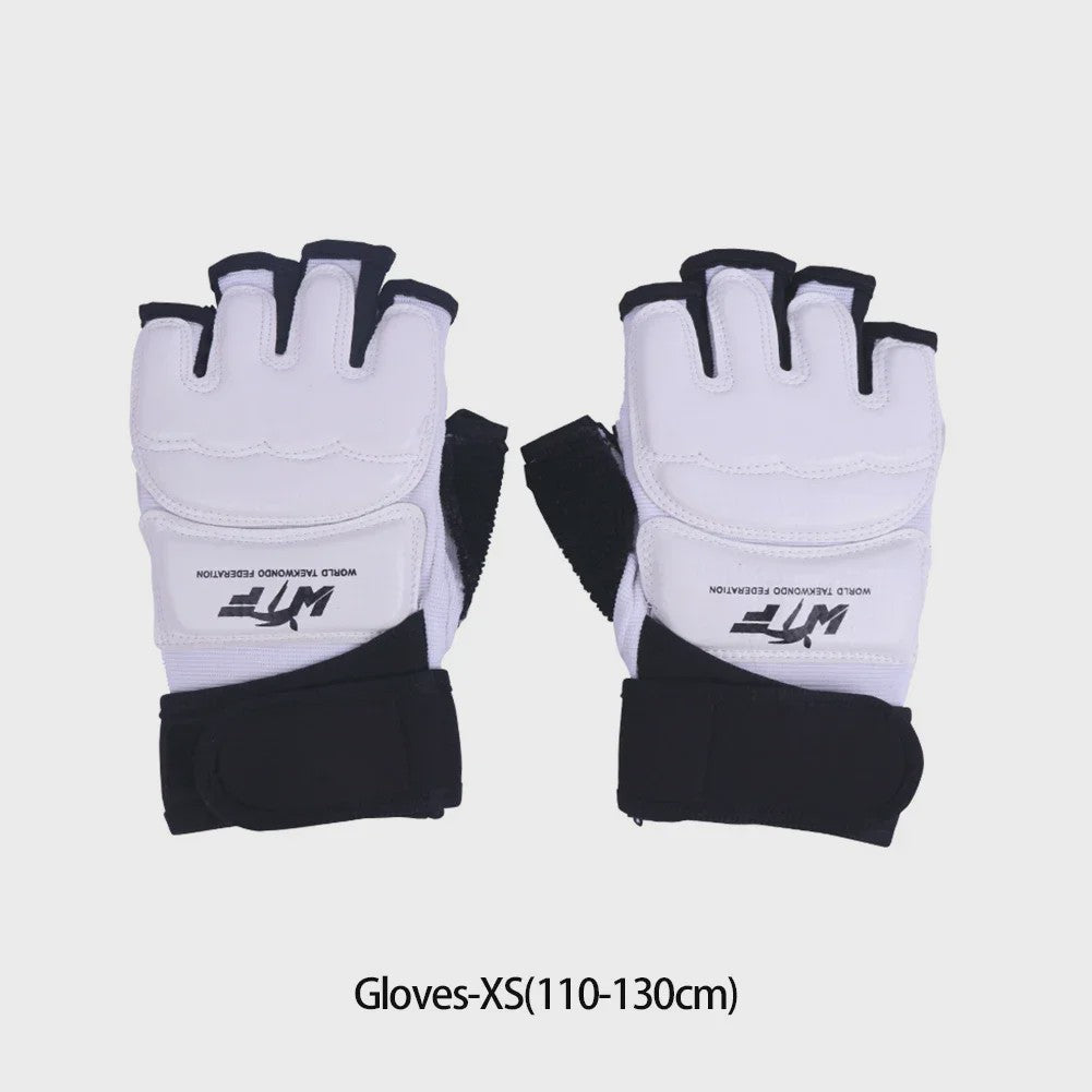 Karate & Taekwondo Handschoenen en Voetbeschermers Set - Half Vinger & Flexibel