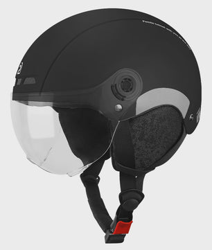 PEMILA Fietshelm Volwassenen met Vizier, Oorbescherming & Reflectie - Veilig & Comfortabel