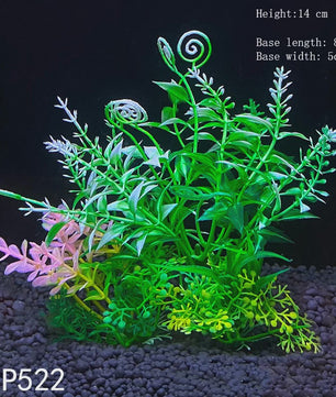 Kunstplanten Aquarium Set - Levendige Decoratie voor Vissenkom en Waterplanten