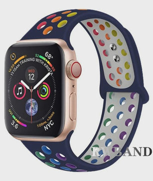 Ademende Sportband voor Apple Watch (38-49mm) - Comfortabele Vervangingsband