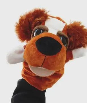 Zachte Pluche Handpoppen - Educatief Speelgoed voor Baby's en Kinderen (Diverse Dieren)