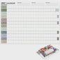 2027 Jaarplanner Kalender - Creatieve Wandkalender & Planner met Stickers