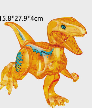Grote Bouwblok Dinosaurus Speelgoed - Indominus Rex & Tyrannosaurus Rex Modellen