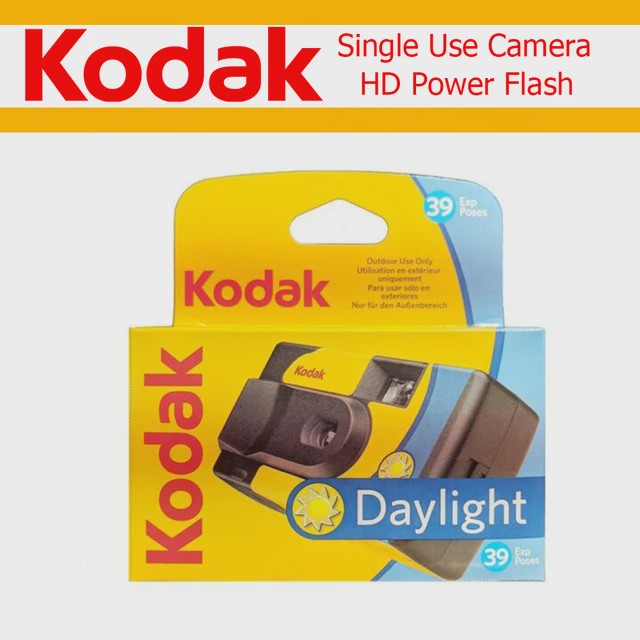 Kodak FunSaver Wegwerpcamera 35mm met Flits - Waterdicht - 27 Opnames