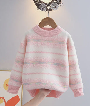 Schattige Gebreide Trui voor Meisjes - Elegante Winterkleding voor Kinderen