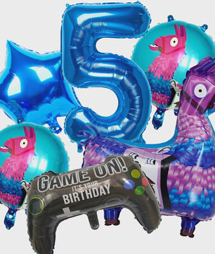 Feestdecoratie Fortnite & Llama Thema - Verjaardag, Babyborrel & Kinderfeest