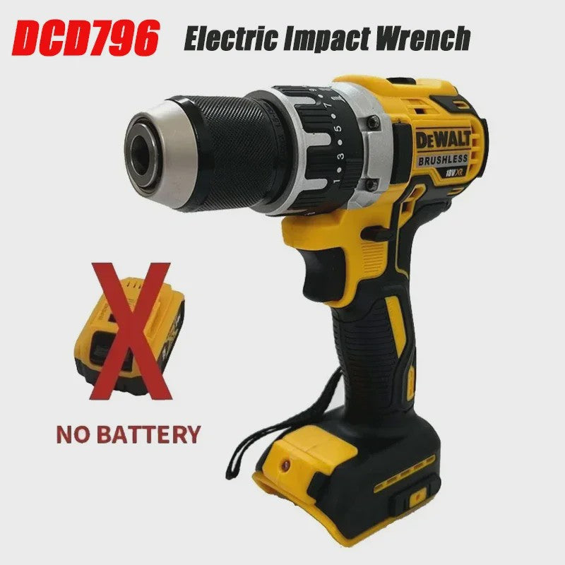 DeWalt 18V Accu Multifunctionele Gereedschap Set: Haakse Slijper, Sleutel, Polijstmachine & Meer