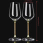 2pcs Light Luxury High-end Crystal Cup Red Wine Glass Set Tall Glass Party Wine Glass Glasses DrinkingGlasses for ChampagneFlute