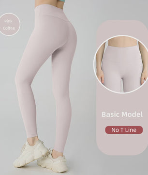 Comfortabele Dames Leggings - Hoge Taille Yoga & Fitness Broek