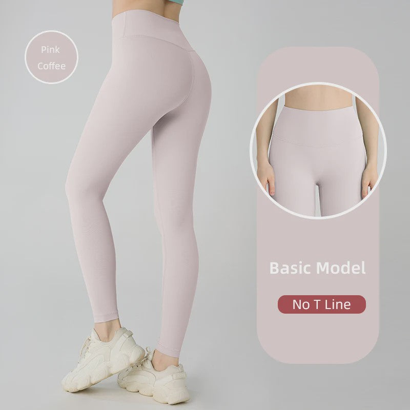 Comfortabele Dames Leggings - Hoge Taille Yoga & Fitness Broek