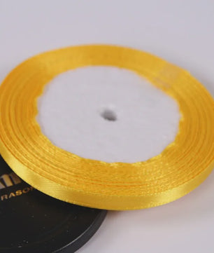 22 Meters/Roll 6mm Silk Satin Ribbons Christmas Halloween Birthday Party Gift Wrapping Ribbons DIY Handmade Crafts Material