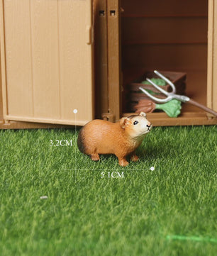Realistische Dierenfiguren Collectie: Knaagdieren & Wilde Dieren