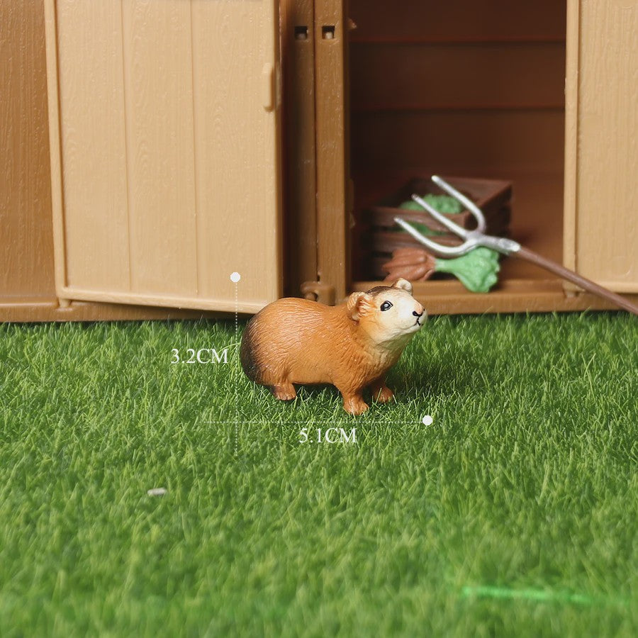 Realistische Dierenfiguren Collectie: Knaagdieren & Wilde Dieren