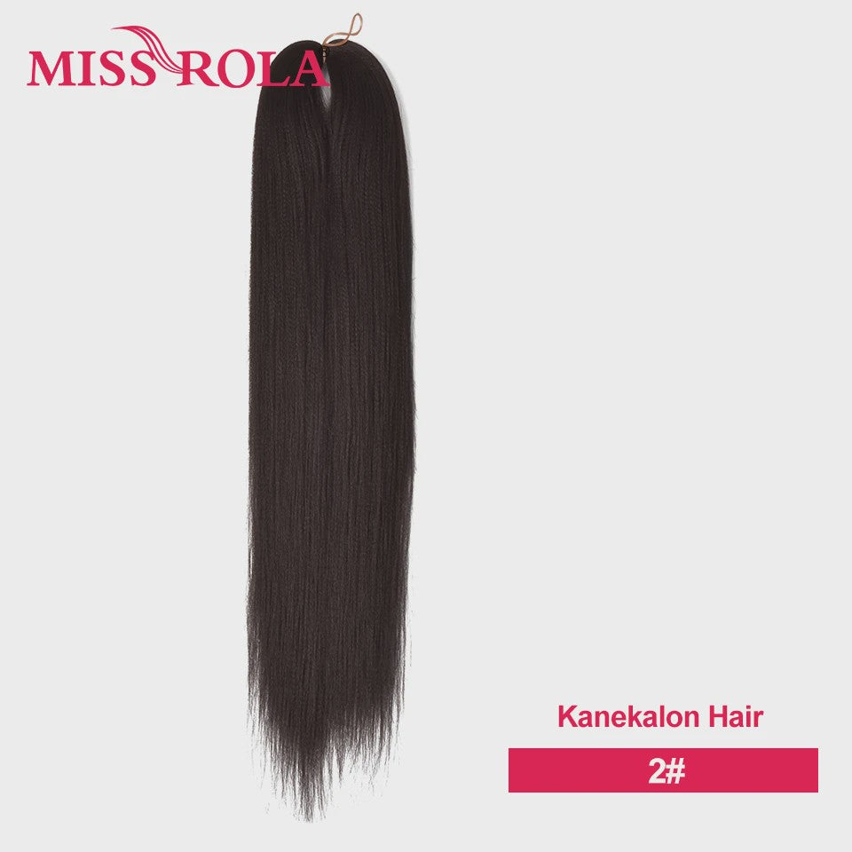 Miss Rola Jumbo Braiding Hair - Pre-stretched Kanekalon voor Twists & Braids (26-30 inch)
