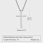 Heren RVS Kruis Ketting met Jezus Hanger - Religieuze Christelijke Sieraden