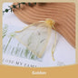 100x Organza Zakjes - Cadeau, Sieraden & Feest - Diverse Maten & Kleuren