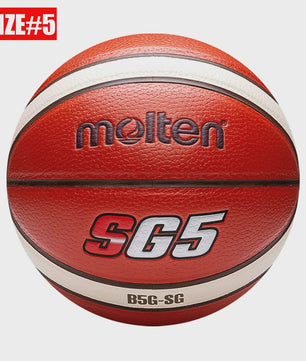 Molten BG3100 Basketbal: Officiële Maat 7, 6, 5 | PU Leer | Indoor & Outdoor Gebruik