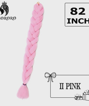 Alororo Jumbo Braids Haarverlenging - 82 Inch Synthetisch Hittebestendig Vlecht Haar