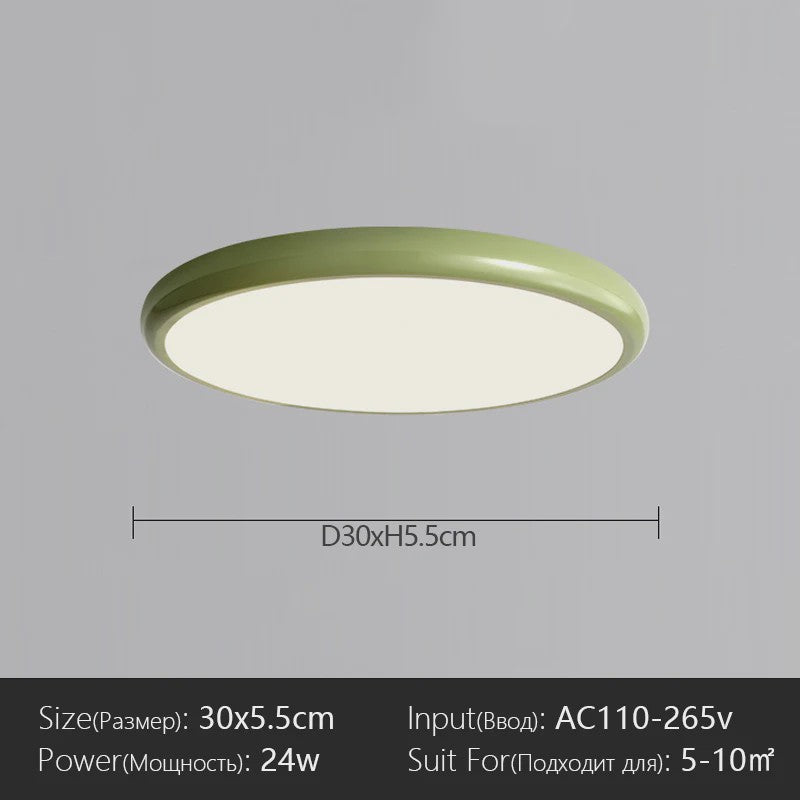Moderne Scandinavische LED Plafondlamp - Stijlvol en Veelzijdig