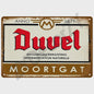 Retro Bier Metalen Wandbord - Vintage Pub Bar Decoratie