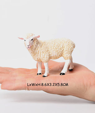 Realistische Boerderij- en Wilde Dierenfiguren: Schapen, Geiten, Antilopen & Meer - Cadeau Speelgoed