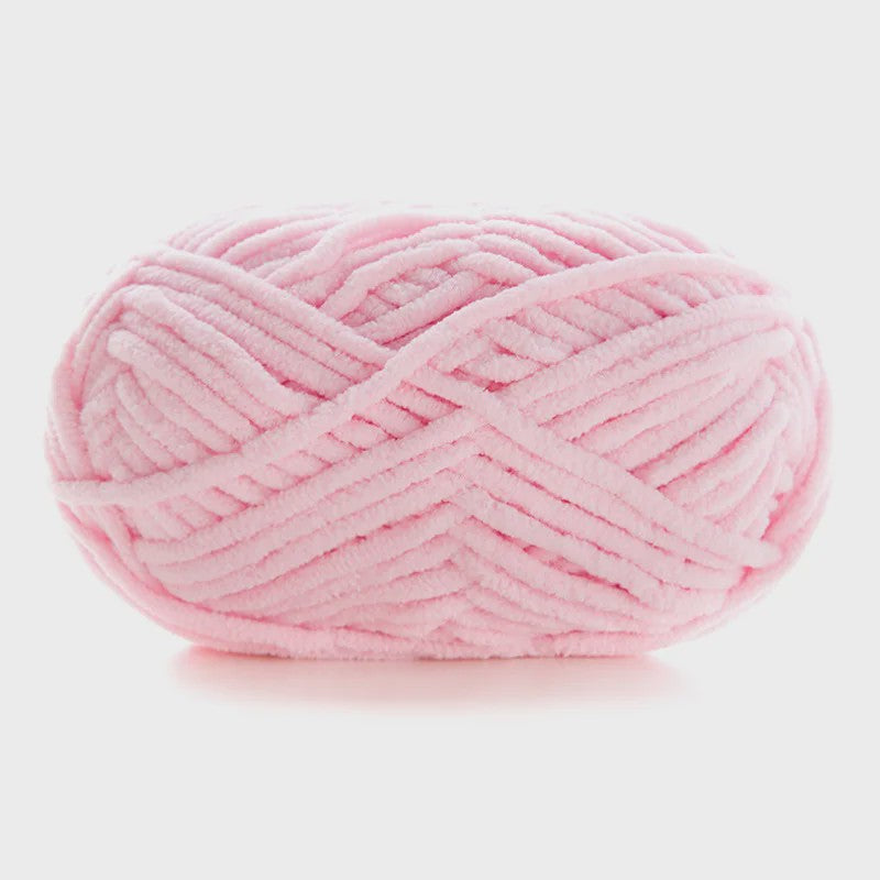 Zacht Chenille Garen 50g - Dik Velvet Garen voor Handwerken & DIY Baby Projecten