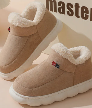 Herenslippers Winter Laarzen - Zachte Pluche & Katoen, Warm & Comfortabel voor Binnen