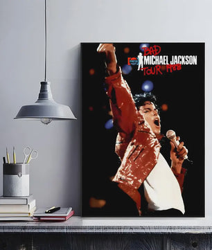 Iconische Michael Jackson Poster - Retro Muziek Kunst Decoratie