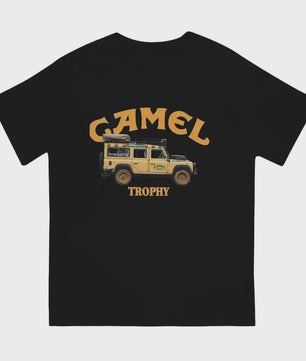 Retro Camel Cigarettes T-Shirt - Vintage Oversized Unisex Kleding