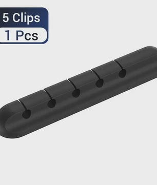Universele Kabel Organizer Clips - Houd uw Bureau Netjes en Georganiseerd