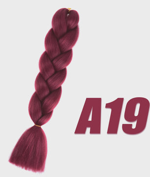 Kanekalon Jumbo Braids - Synthetisch Vlecht Haar voor Krullende Extensions