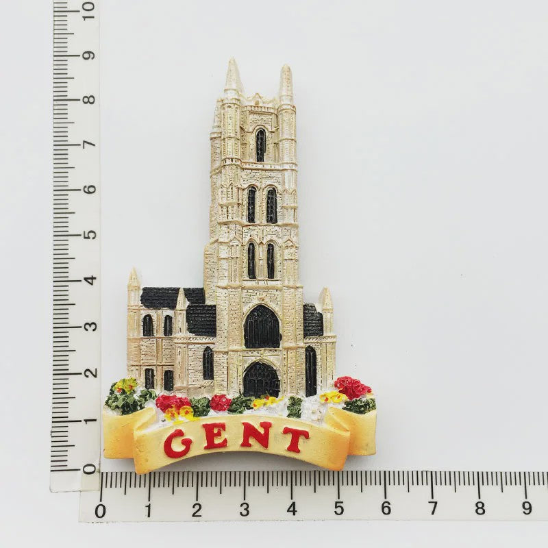 België Koelkastmagneet - Souvenir & Reistafel voor Huisdecoratie