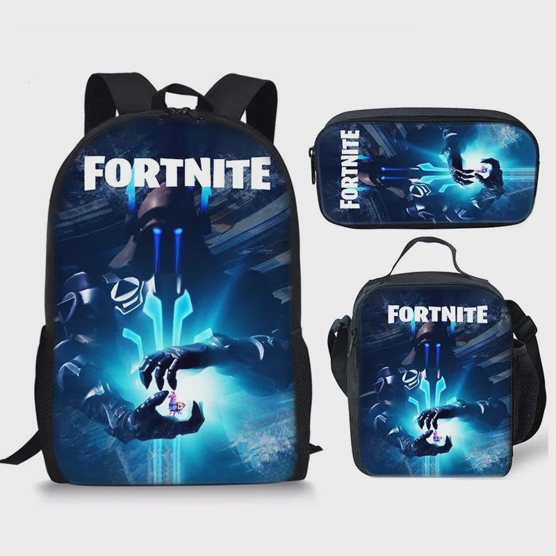 Fortnite Schooltas Set: Rugzak, Pennenhouder & Lunchtas voor Kinderen